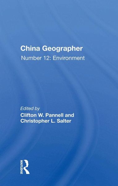 China Geographer (eBook, PDF)