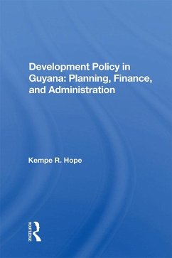 Cover Development Policy In Guyana (eBook, ePUB)
