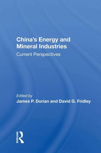 China's Energy And Mineral Industries (eBook, ePUB)