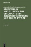 Studien und Mitteilungen zur Geschichte des Benediktinerordens und seiner Zweige. Band 43 (eBook, PDF)