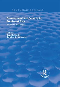 Development and Security in Southeast Asia (eBook, PDF) - Hernandez, Carolina G.