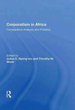 Corporatism In Africa (eBook, ePUB)