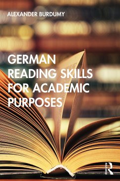 German Reading Skills for Academic Purposes (eBook, ePUB) - Burdumy, Alexander