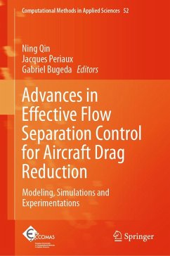 Cover Advances in Effective Flow Separation Control for Aircraft Drag Reduction