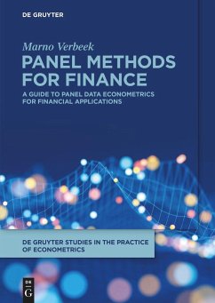 Panel Methods for Finance - Verbeek, Marno