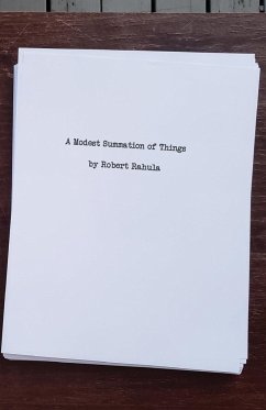 A MODEST SUMMATION OF THINGS - Rahula, Robert