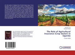 The Role of Agricultural Insurance (Crop Sector) in Uganda