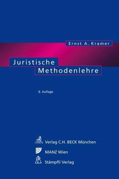 Juristische Methodenlehre - Kramer, Ernst A.