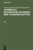Jahrbuch/ Bayerische Akademie der Wissenschaften. 1925 (eBook, PDF)