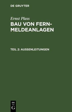 Außenleitungen (eBook, PDF) - Plass, Ernst