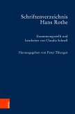 Schriftenverzeichnis Hans Rothe (eBook, PDF)