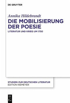 Die Mobilisierung der Poesie (eBook, ePUB) - Hildebrandt, Annika