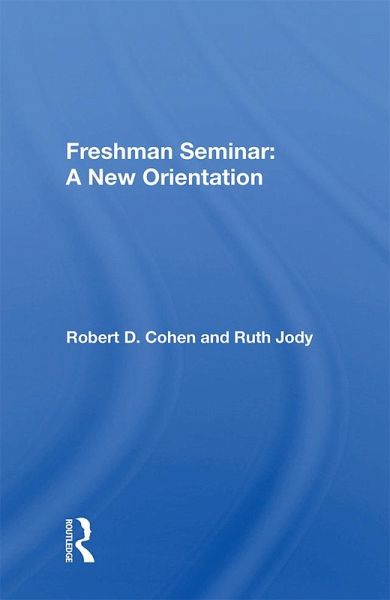 Freshman Seminar (eBook, PDF)