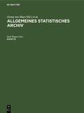 Allgemeines Statistisches Archiv. Band 33 (eBook, PDF)