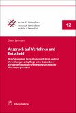 Anspruch auf Verfahren und Entscheid (eBook, PDF)