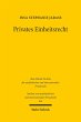 Privates Einheitsrecht (eBook, PDF) - Bild 1
