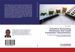 Voluntary Accounting Disclosures And Listed Companies' Characteristics - Nweke, Ernest