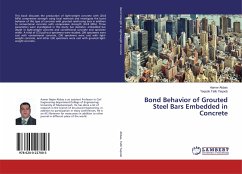 Bond Behavior of Grouted Steel Bars Embedded in Concrete