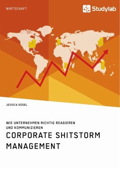 Cover Corporate Shitstorm Management. Wie Unternehmen richtig reagieren und kommunizieren