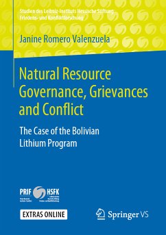 Natural Resource Governance, Grievances and Conflict (eBook, PDF) - Romero Valenzuela, Janine