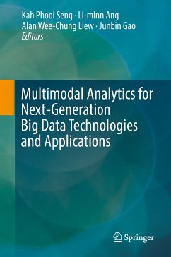 Multimodal Analytics for Next-Generation Big Data Technologies and Applications (eBook, PDF)