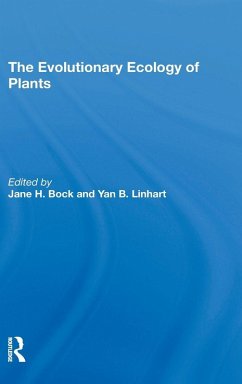 Cover The Evolutionary Ecology Of Plants