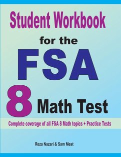 Student Workbook for the FSA 8 Math Test - Nazari, Reza; Mest, Sam