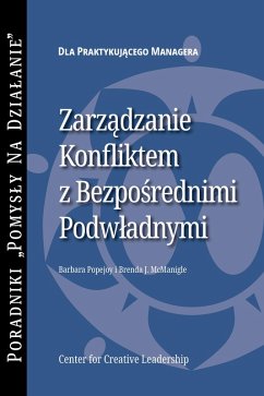 Managing Conflict with Direct Reports (Polish) (eBook, PDF)