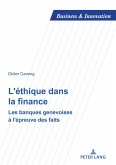 L'éthique dans la finance (eBook, ePUB)