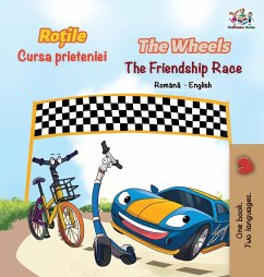The Wheels The Friendship Race (Romanian English Bilingual Book) - Nusinsky, Inna; Books, Kidkiddos