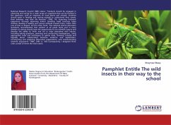 Pamphlet Entitle The wild insects in their way to the school