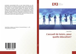 L'accueil de loisirs, pour quelle éducation? - Maire, Sarah