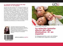 La relación tamaño-afecto del afijo diminutivo -it- en español