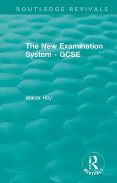 Cover The New Examination System - GCSE (eBook, PDF)