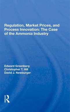 Cover Regulation, Market Prices, And Process Innovation (eBook, ePUB)