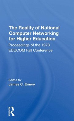 Cover The Reality Of National Computer Networking For Higher Education (eBook, ePUB)