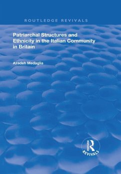 Cover Patriarchal Structures and Ethnicity in the Italian Community in Britain (eBook, PDF)