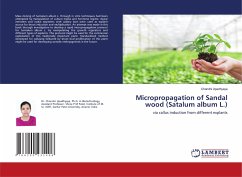 Micropropagation of Sandal wood (Satalum album L.) - Upadhyaya, Chandni