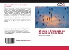 Eficacia y Eficiencia en Seguridad Ciudadana - Briones, Alvaro