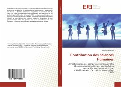 Contribution des Sciences Humaines - Caliste, Veronique