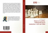 Genre et conflits: l'effectivité de la résolution 1325 de l'ONU