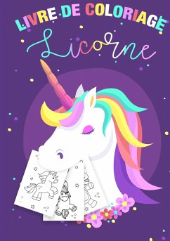 Coloriage Licornes pour Enfants 3-8 ans - Livre de coloriage Licorne et cadeau fille - Papeterie, Enfants