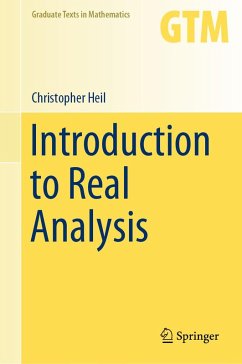 Introduction to Real Analysis (eBook, PDF) - Heil, Christopher