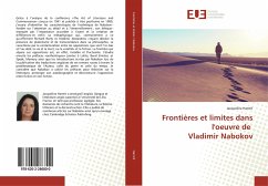 Frontières et limites dans l'oeuvre de Vladimir Nabokov - Hamrit, Jacqueline