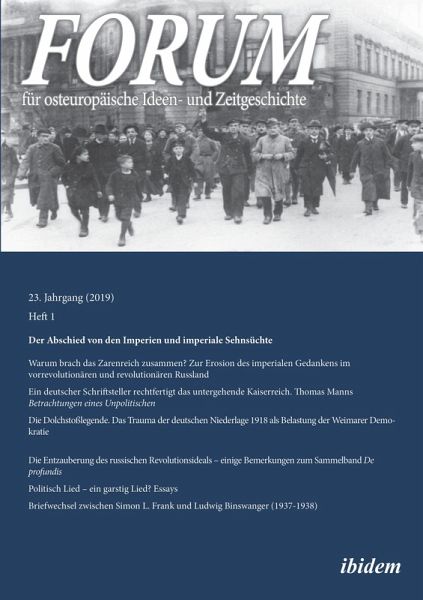 Forum für osteuropäische Ideen- und Zeitgeschichte (eBook, PDF)