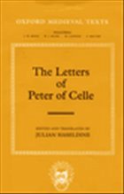 The Letters of Peter of Celle - Peter of Celle