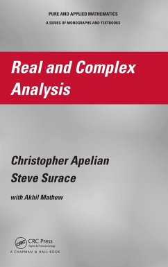 Real and Complex Analysis (eBook, PDF) - Apelian, Christopher; Surace, Steve