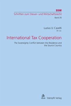 International Tax Cooperation (eBook, PDF) - Cavelti, Luzius U.