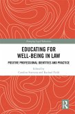 Educating for Well-Being in Law (eBook, PDF)