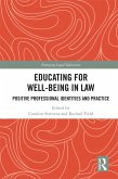 Educating for Well-Being in Law (eBook, PDF)
